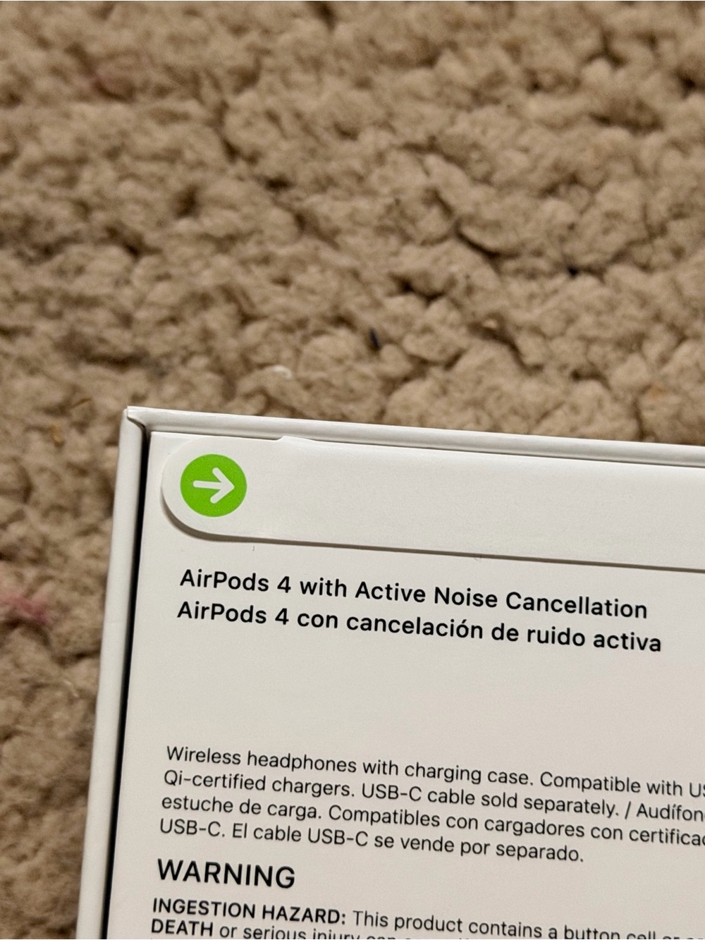 ✨ Brand new AirPods 4 with Active Noise Cancellation✨ - Picture 3 of 5